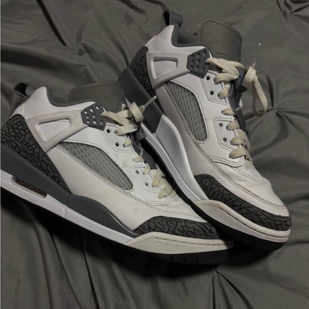 Nike Jordan Spizike Low sneakers in the "White/Anthracite/Wolf Grey size 8